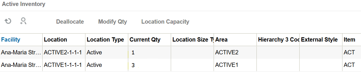 Putaway Type Example