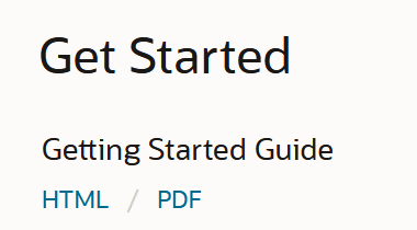 Get Started