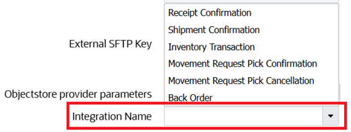 Integration Name