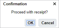 Receiving an ASN without mobile transcation