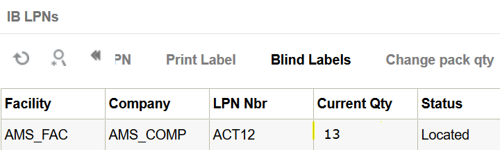 Split LPN IBLPN