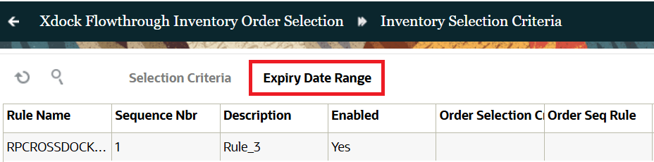 Expiry Date Range