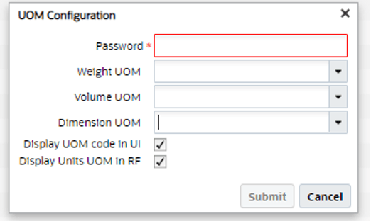 UOM Configuration in Company UI
