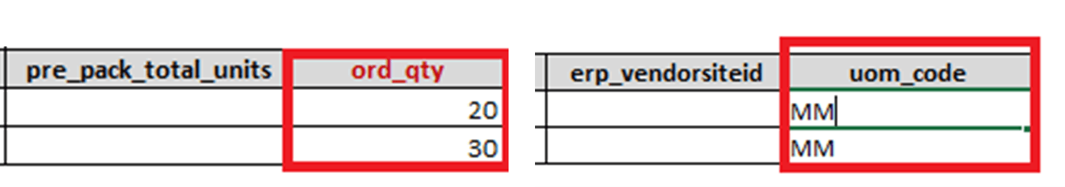 Order Quantity