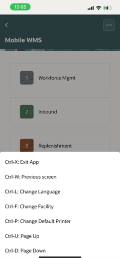 Action and CTRL Key