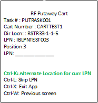 Ctrl-K: Alternate Location