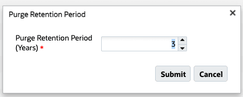 Purge Retention Period