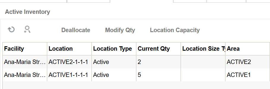 Active Inventory
