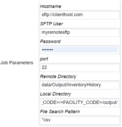SFTP Put Files