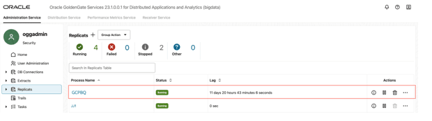 Replication Statistics