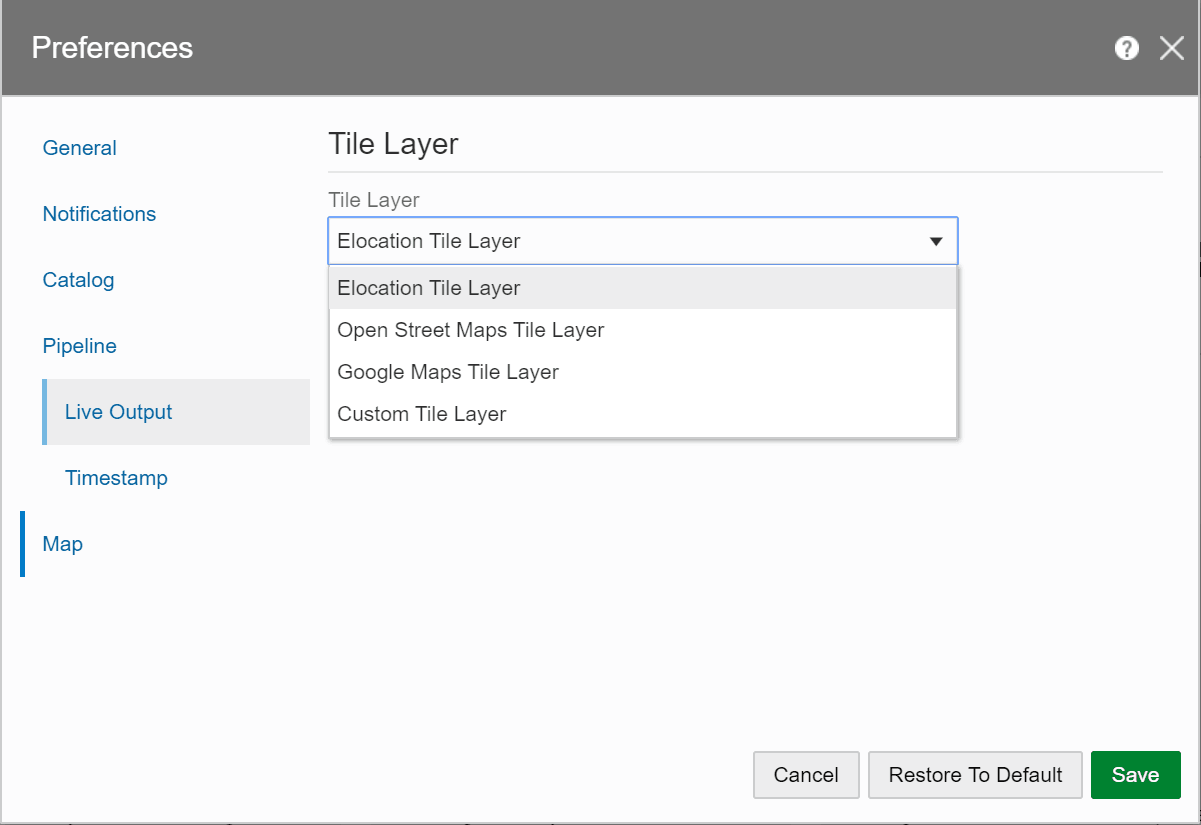 Description of elocationtilelayeroptions.png follows