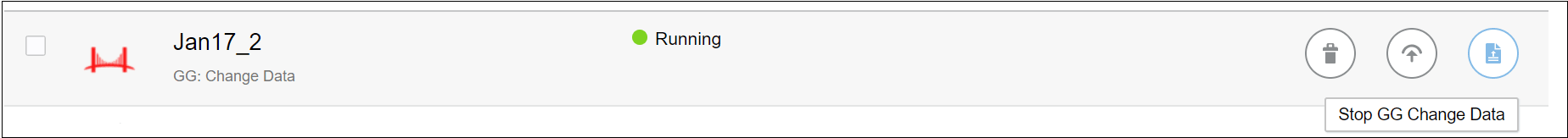 Stopping GG Change Data