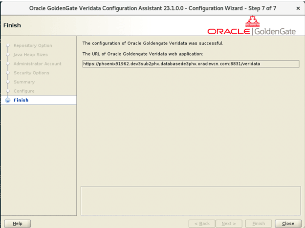 Configuration Complete