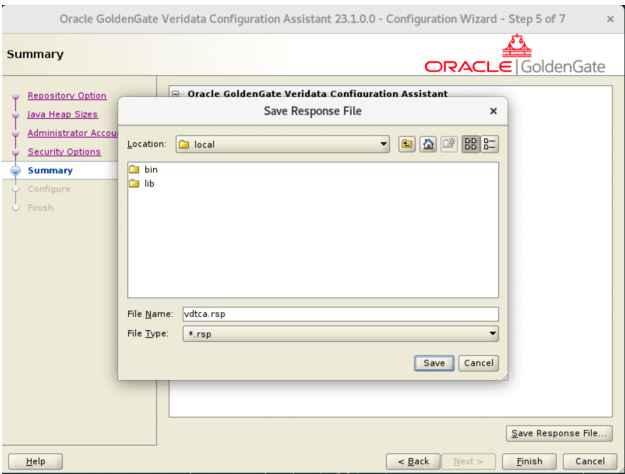 Silent Install - Summary Page