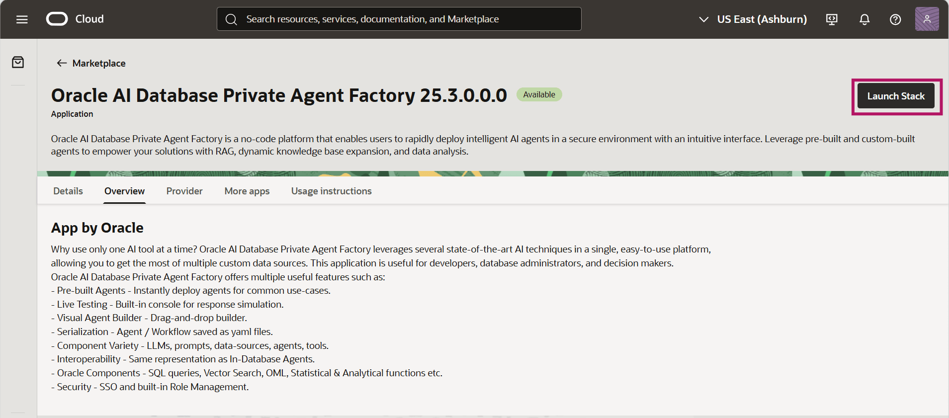 Agent Factory Application in Marketplace Agent Factory Application in Marketplace