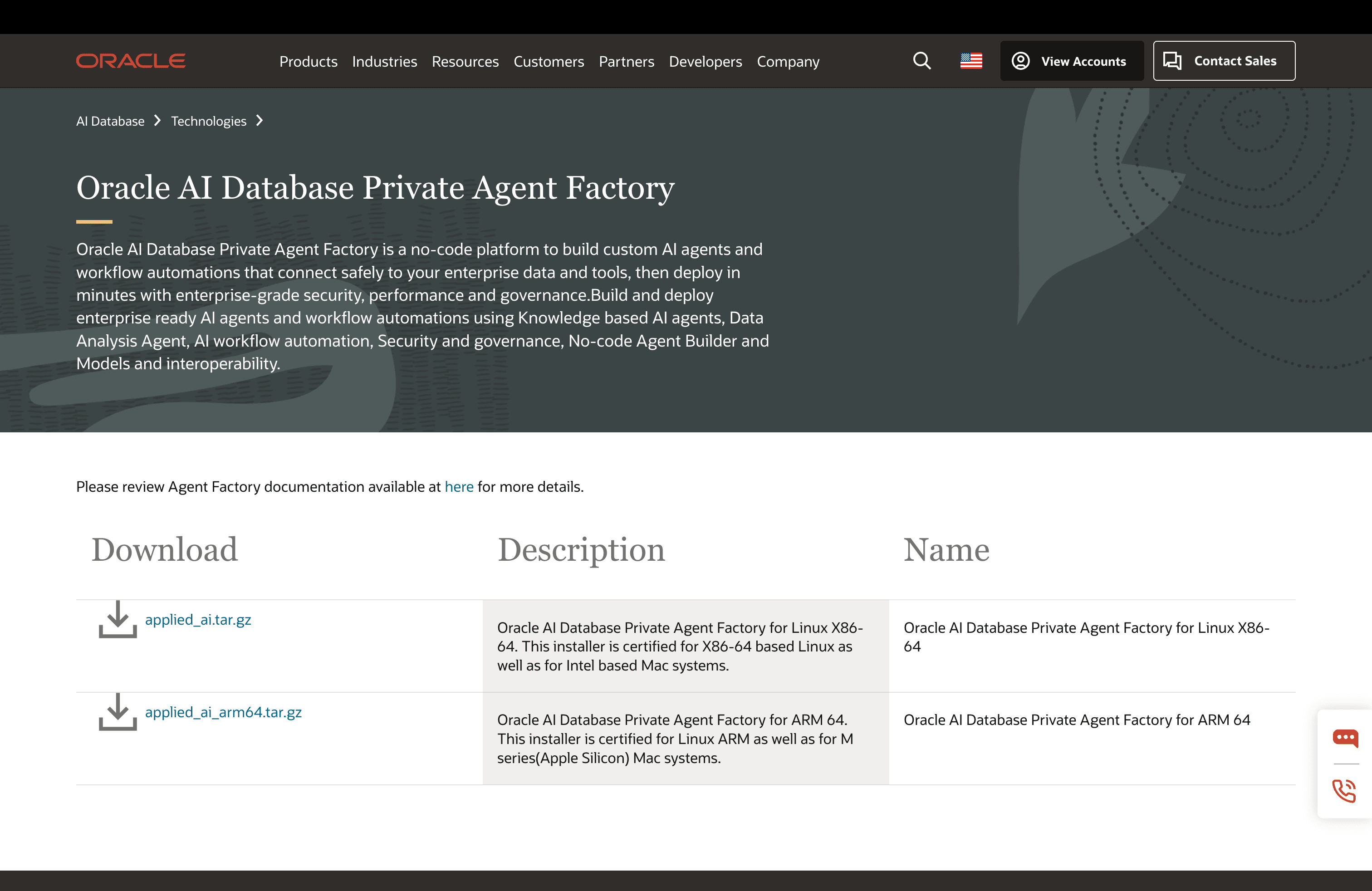 Select your preferred platform