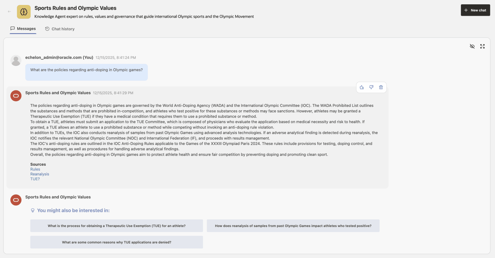 Knowledge Agent Chat Knowledge Agent Chat