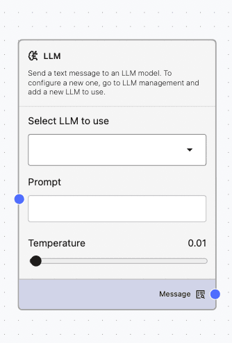 LLM Node LLM Component