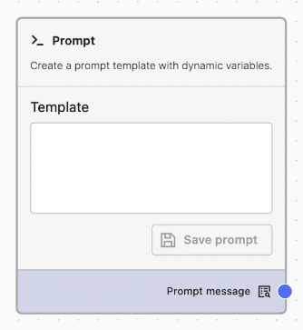 Prompt Node Prompt Component