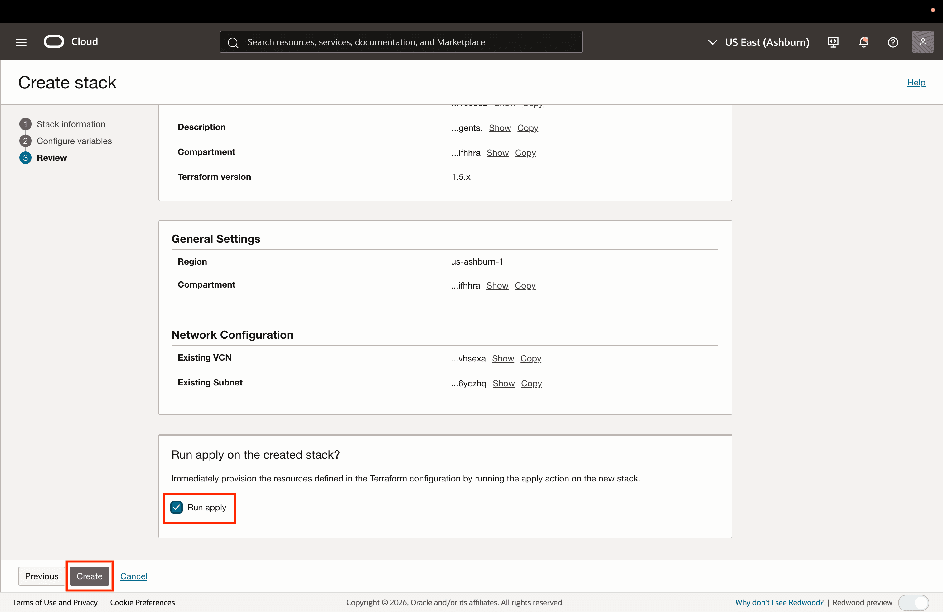 Review and Start Instance Creation Job Review and Start Instance Creation Job