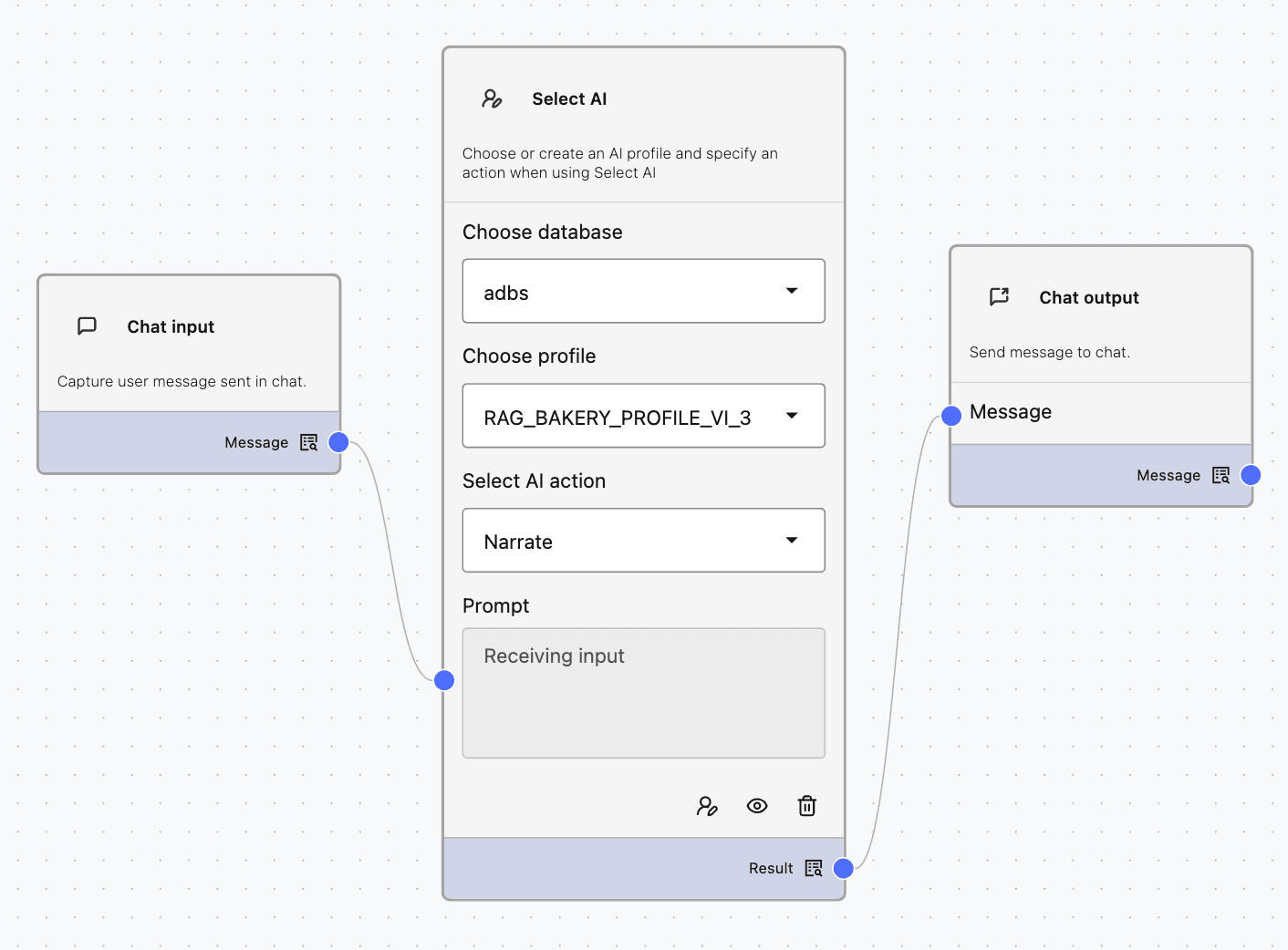 Select AI Narrate Action Select AI Narrate Action