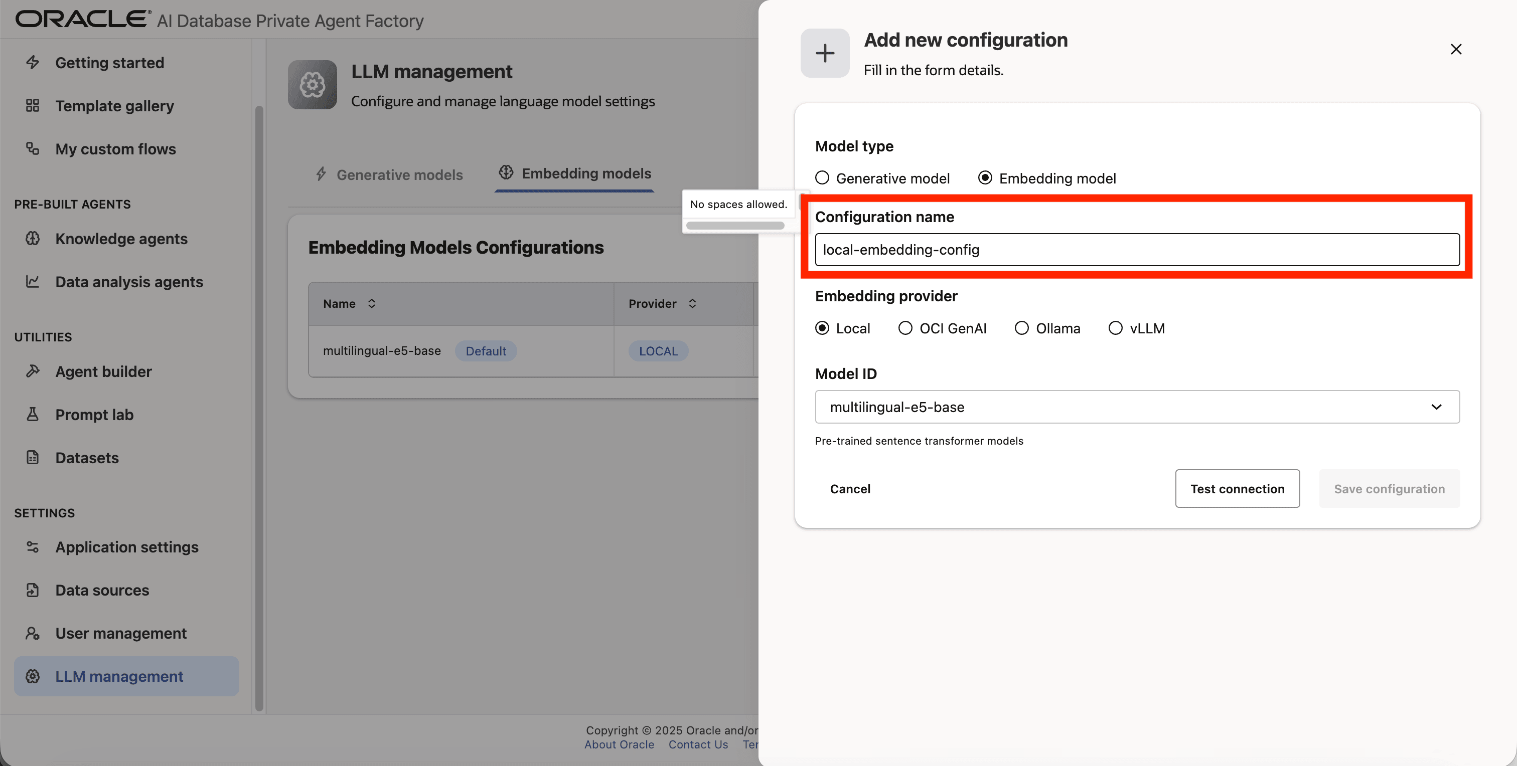 Give your config a name Give your config a name