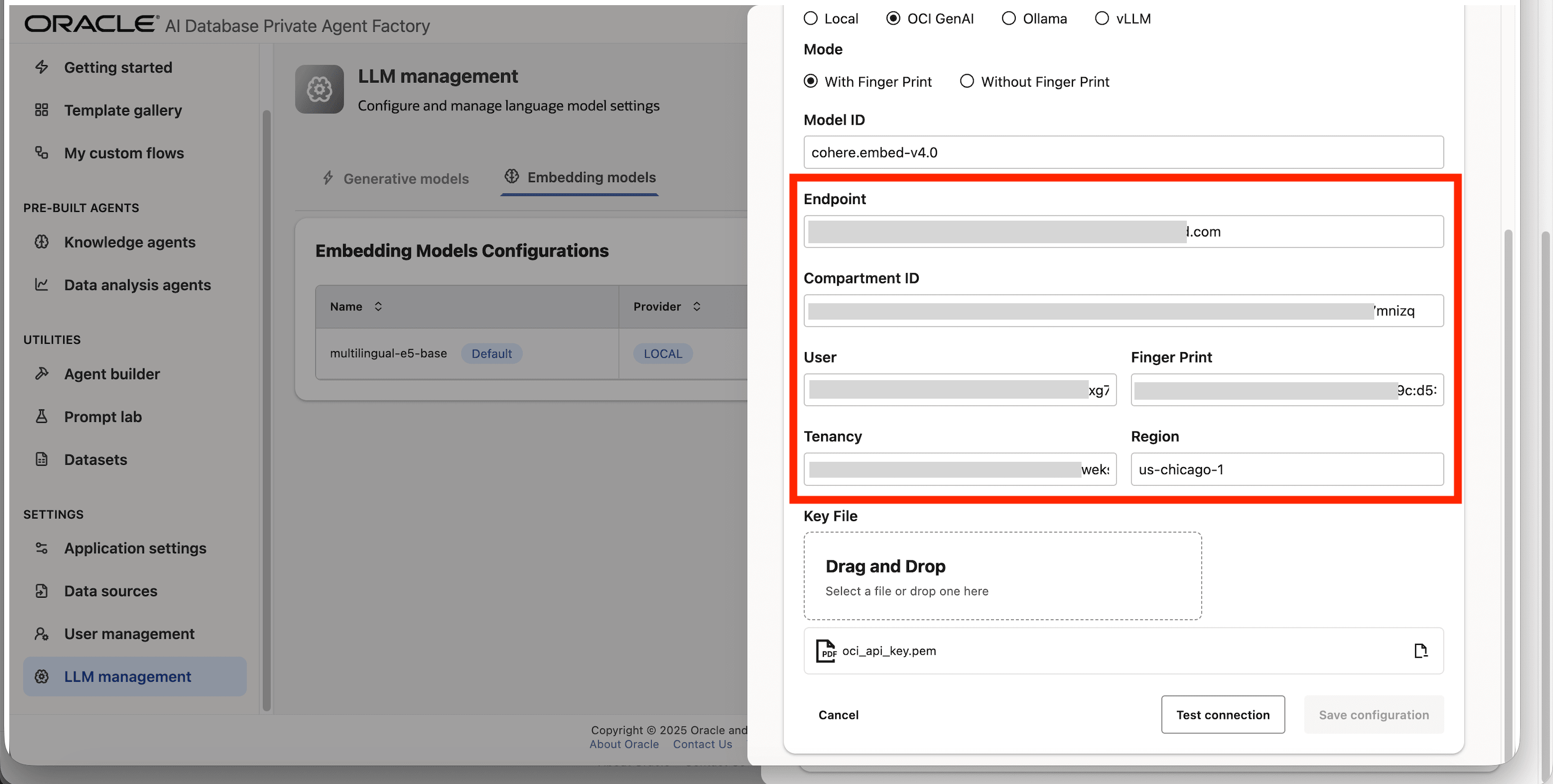 Enter Model ID Enter Model ID