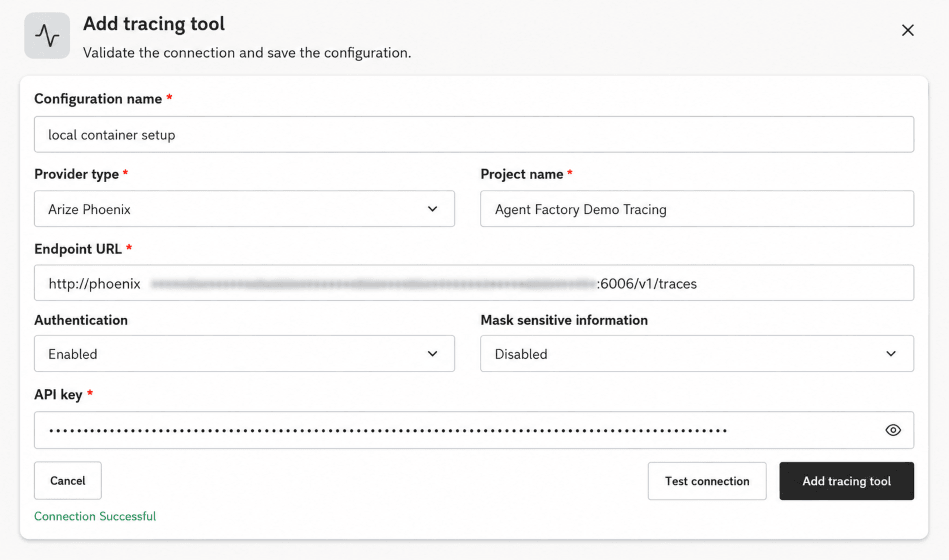 Add tracing tool configuration Add tracing tool configuration