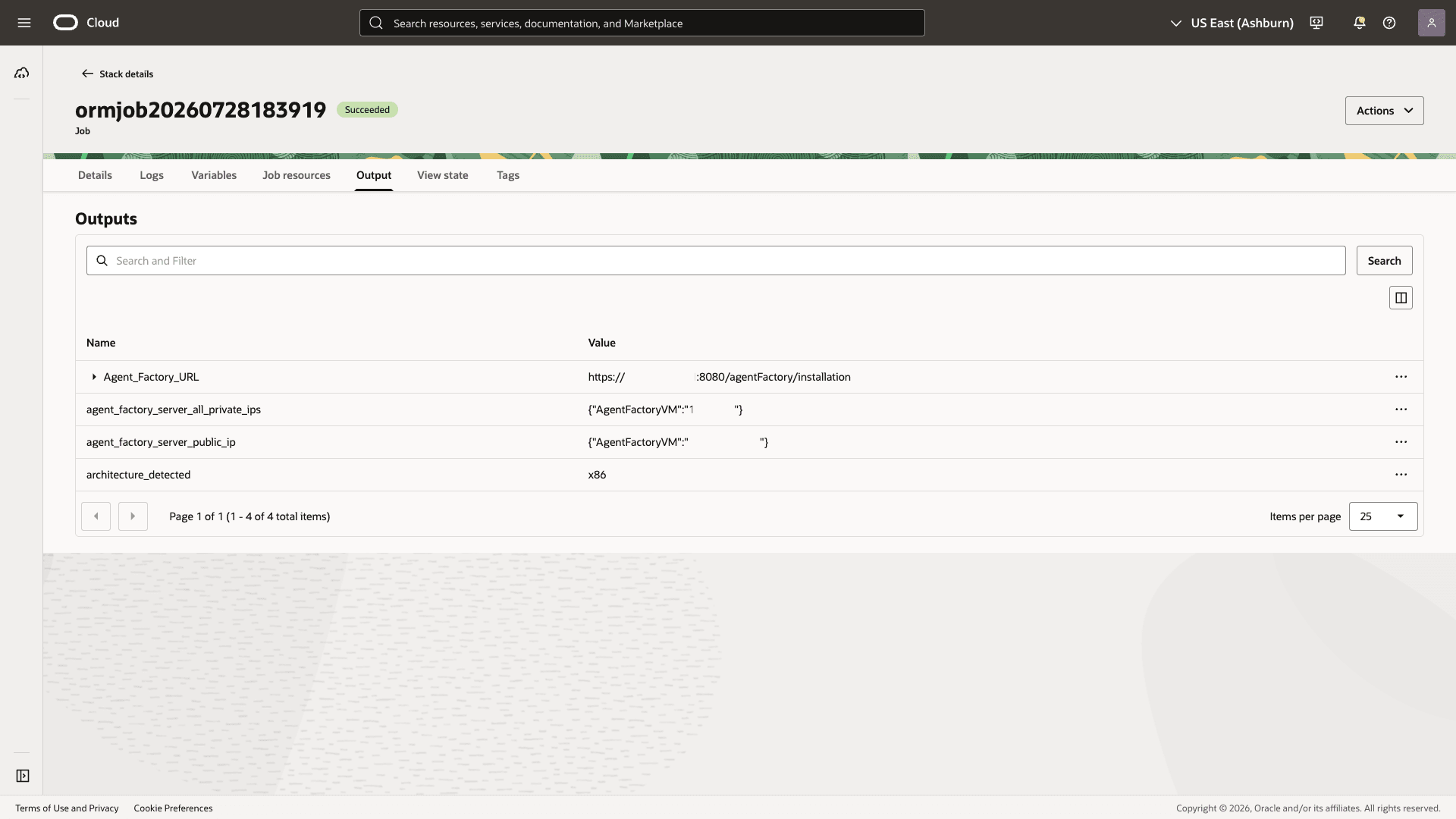 Copy application URL Copy application URL
