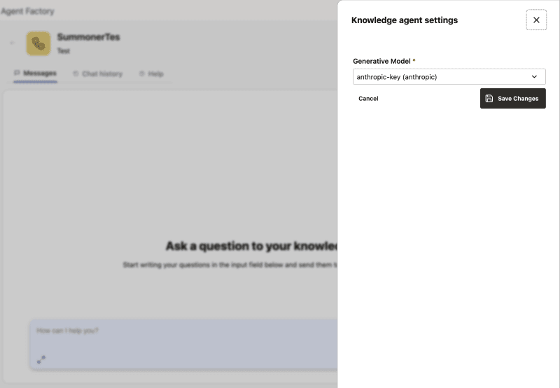 Update Knowledge Agent Update Knowledge Agent