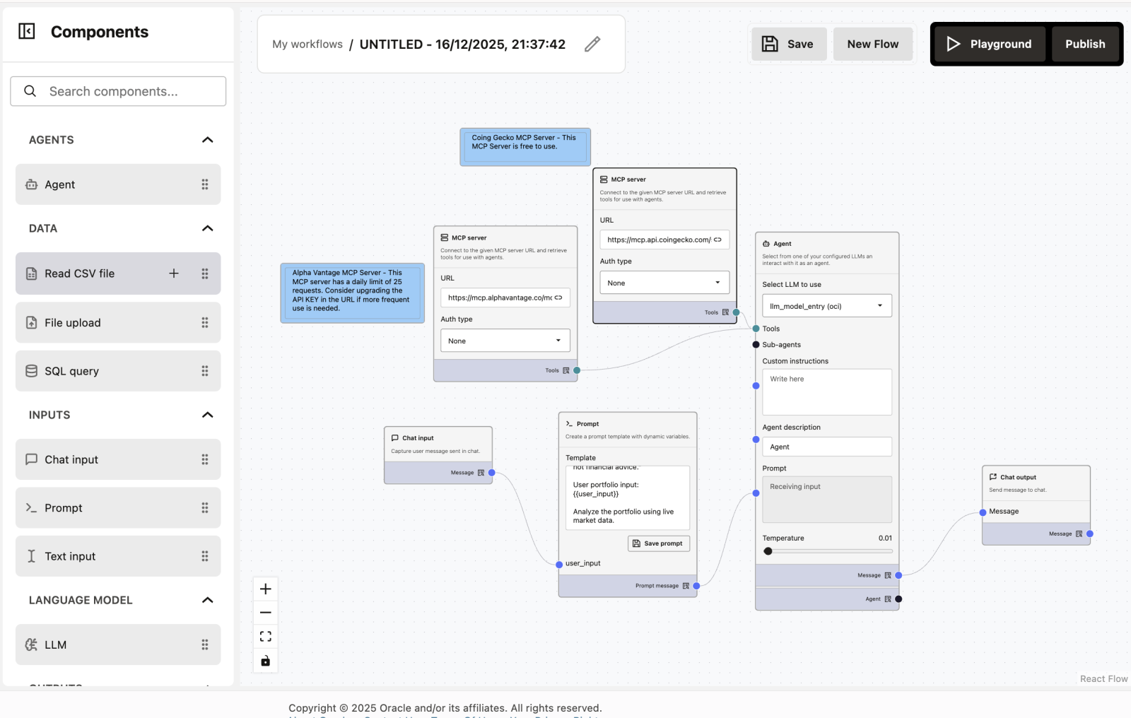 Workflow with MCPs Workflow with MCPs