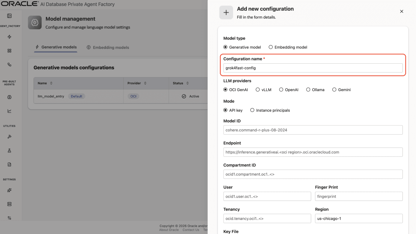 Configuration Name Configuration Name