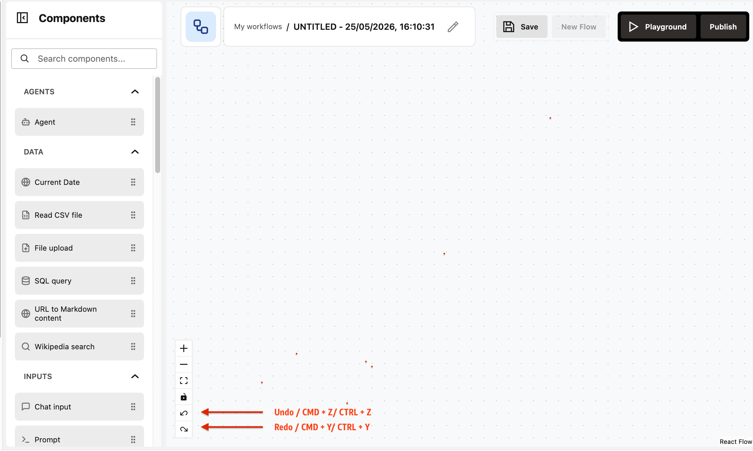 Undo Redo Canvas Controls Undo Redo Canvas Controls