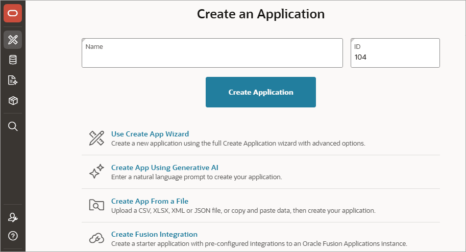 Description of create_app_wiz.png follows