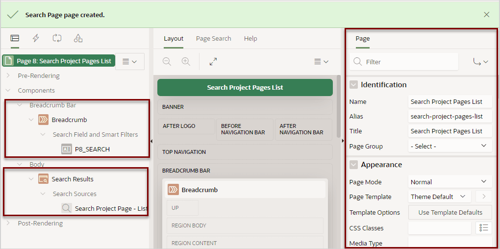 Description of list_search_page_created.png follows