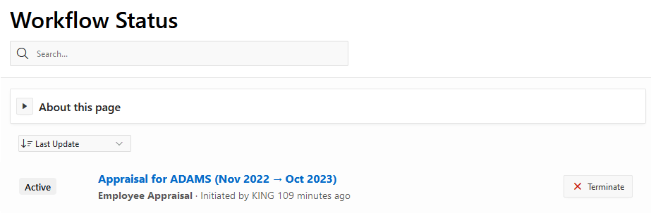 Description of workflow_status_console.png follows