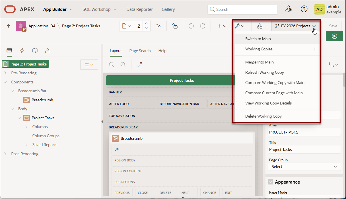 Description of working_copy_menus_page_designer.png follows