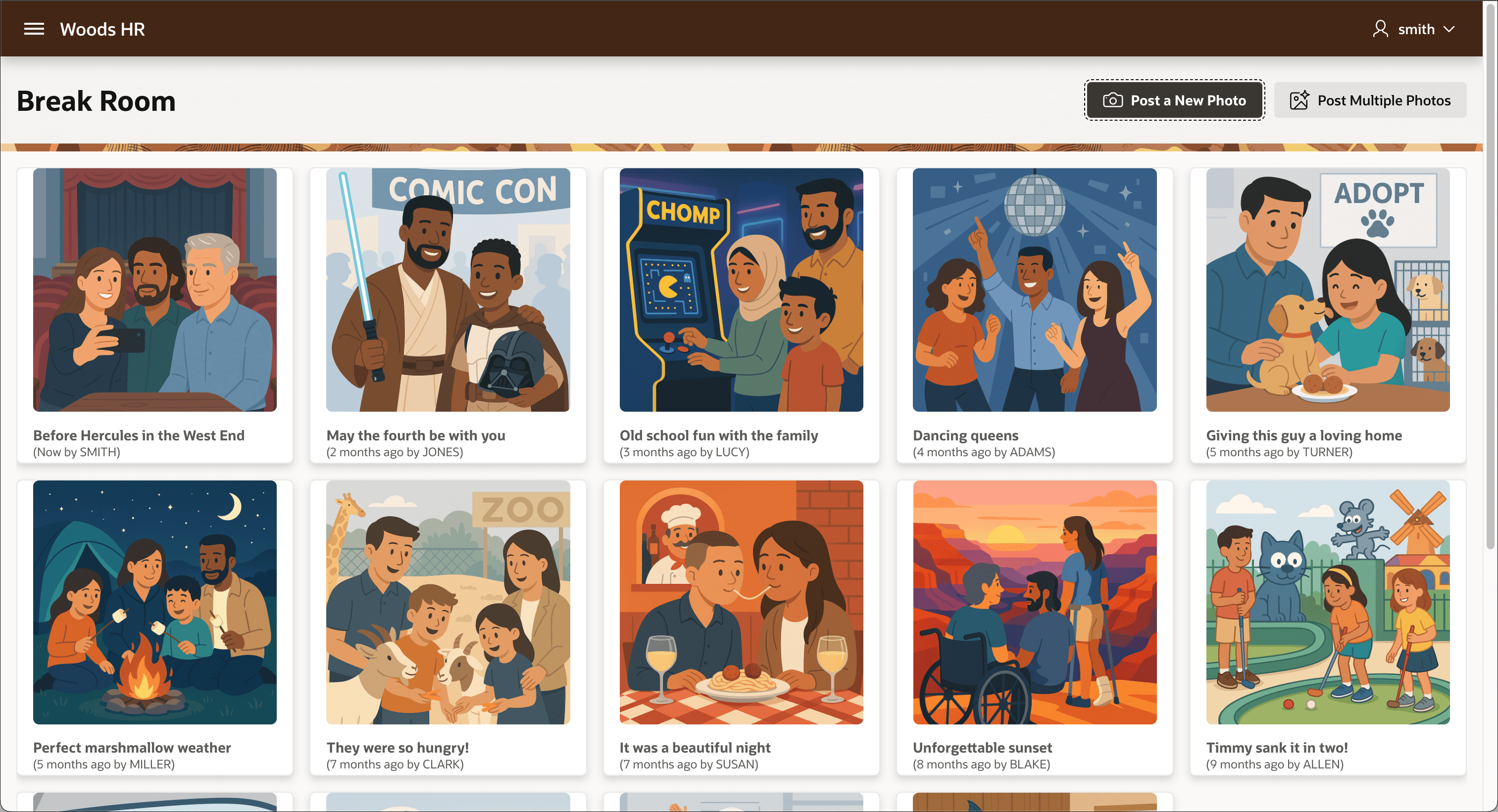 Cards Page Refreshes on Dialog Close to Show Latest Photo