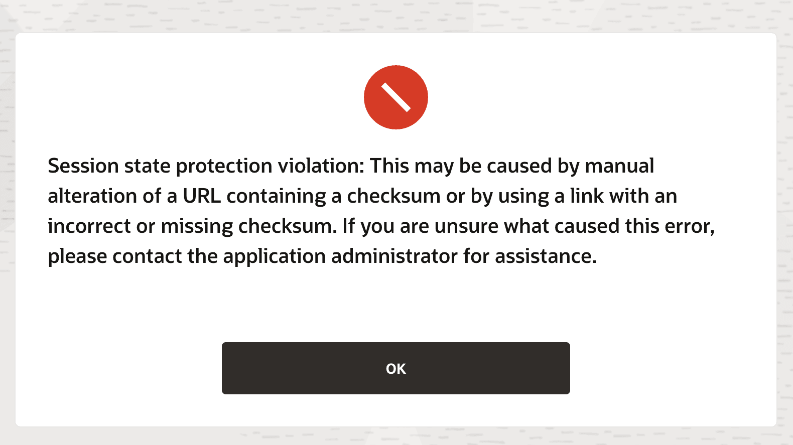 Clever Users See Error When Manually Modifying an Image URL