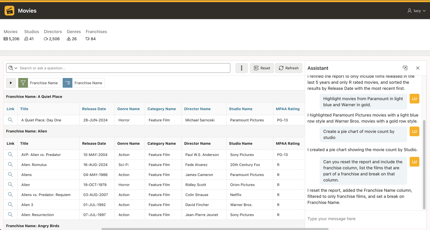 Hide or Show Columns and Add Break Groups with a Prompt