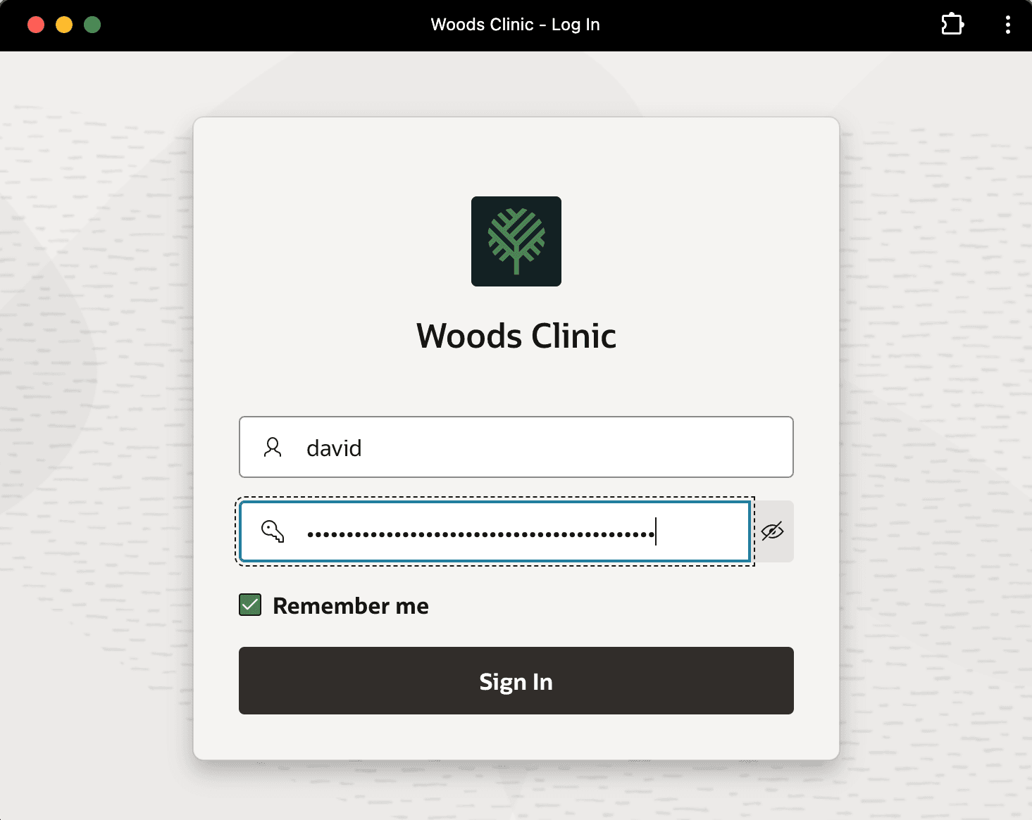 On David's Last Login, He Ticked the Remember Me Checkbox