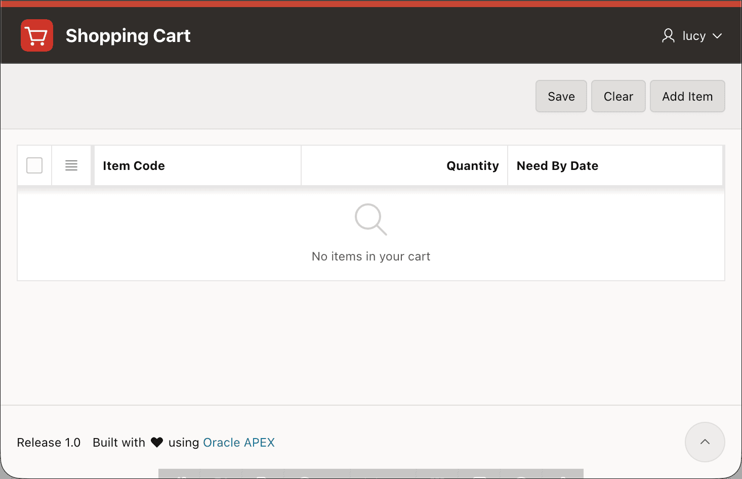 Custom When No Rows Found Message Improves Usability