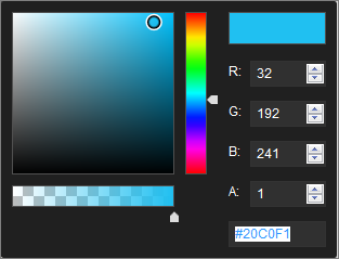 Title Bar Background Color