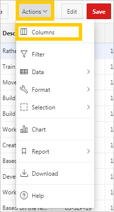 Description of runtime_milestones_actions_menu_columns.png follows