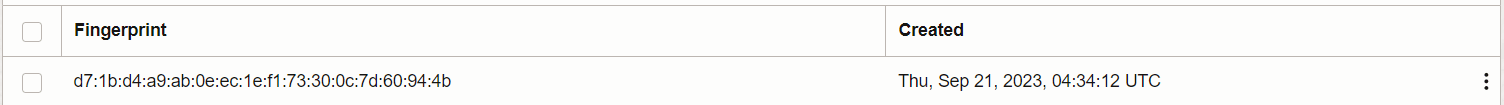 Fingerprint Option