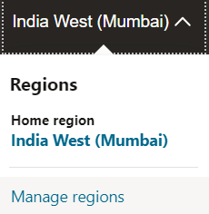 Manage Regions