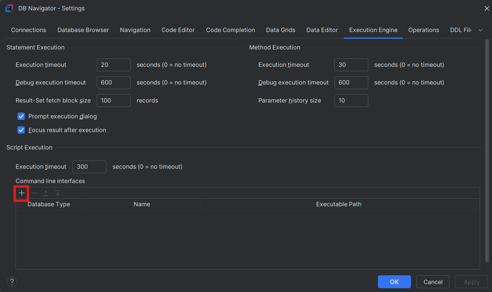Create New Command Line Interface icon