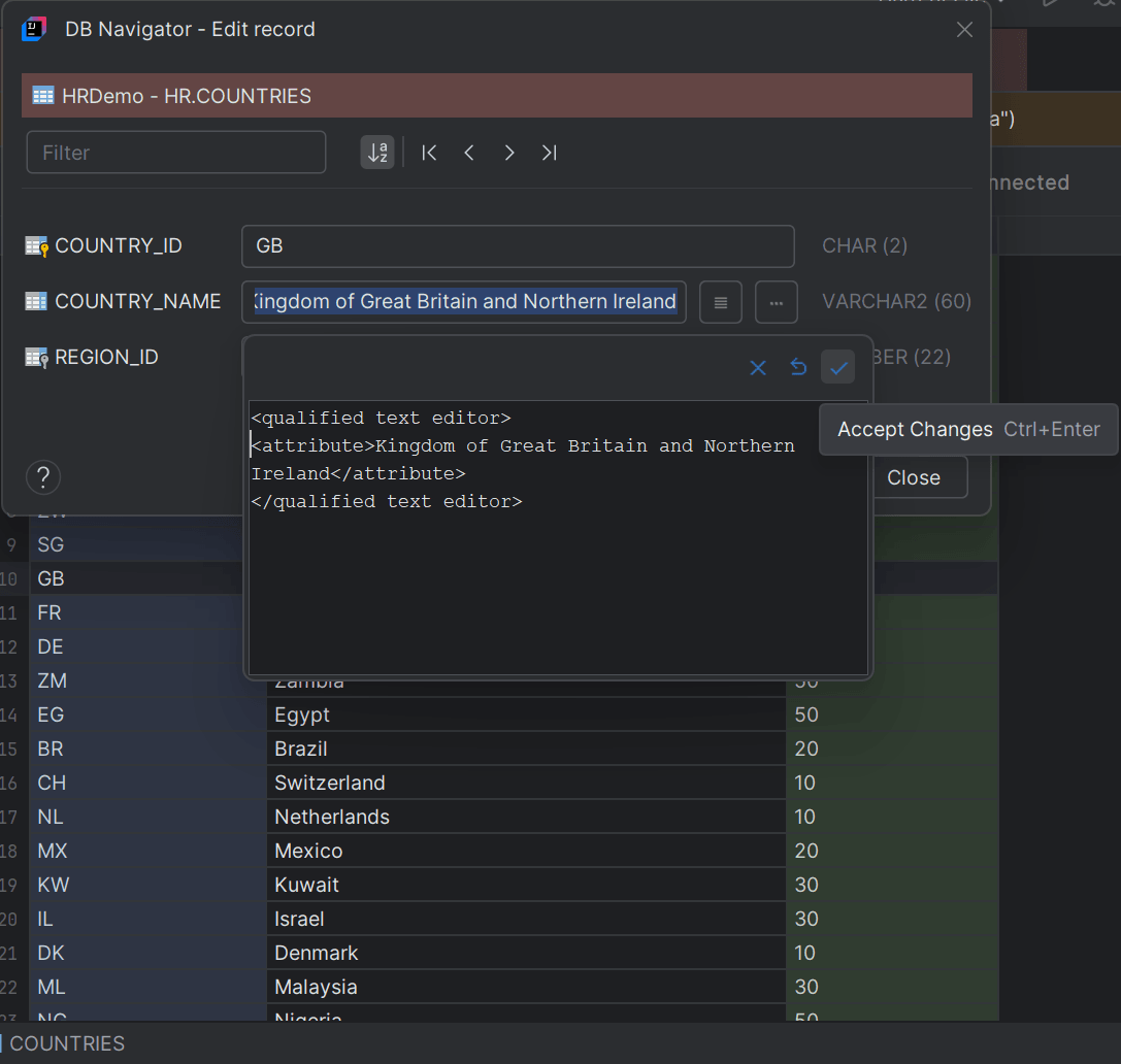 Basic text editor window