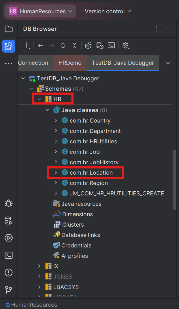 Verifying Java upload process