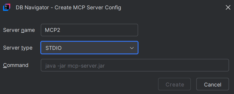MCP Server with STDIO option